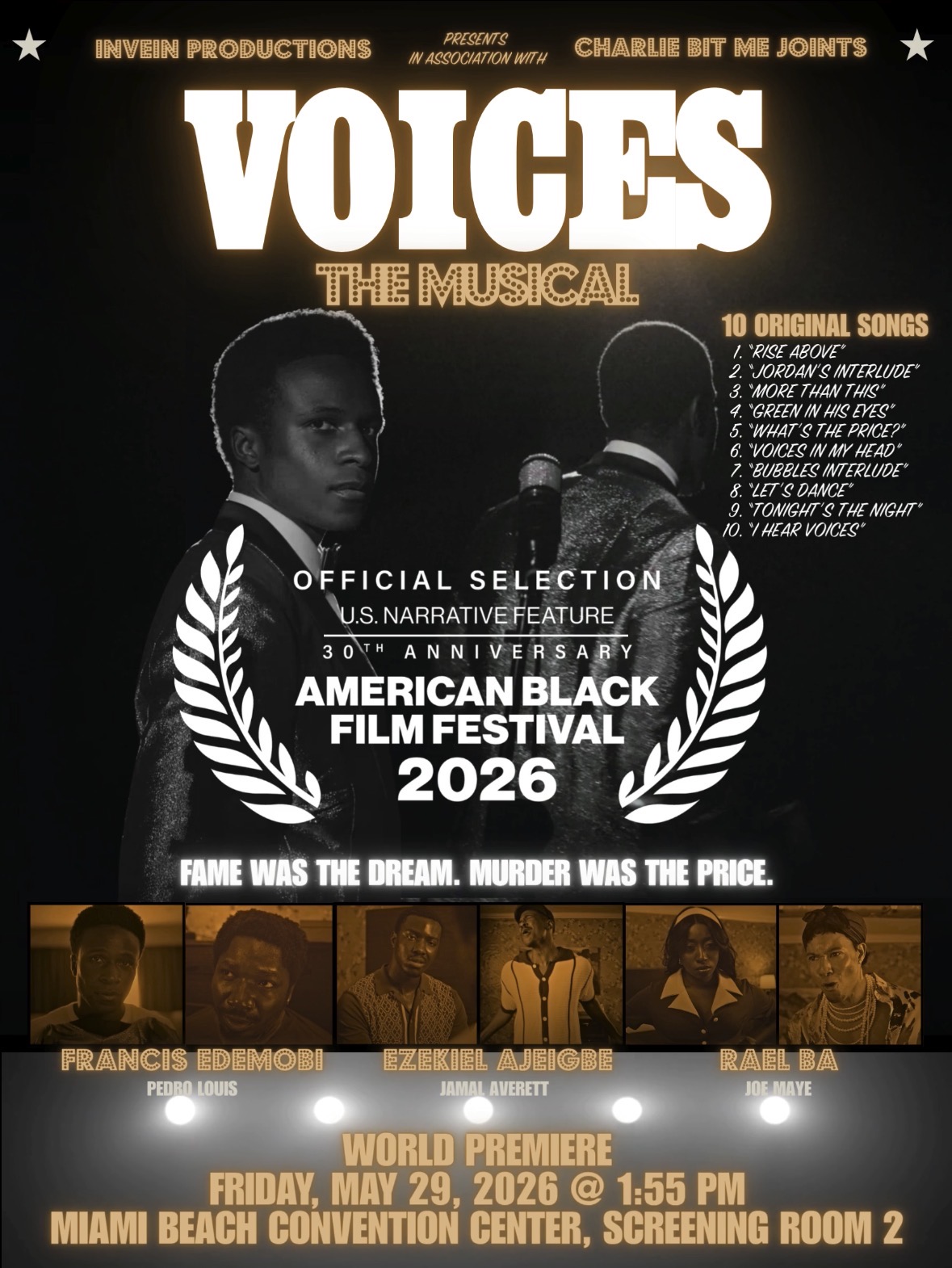 Voices The Musical — Official Selection, American Black Film Festival 2026